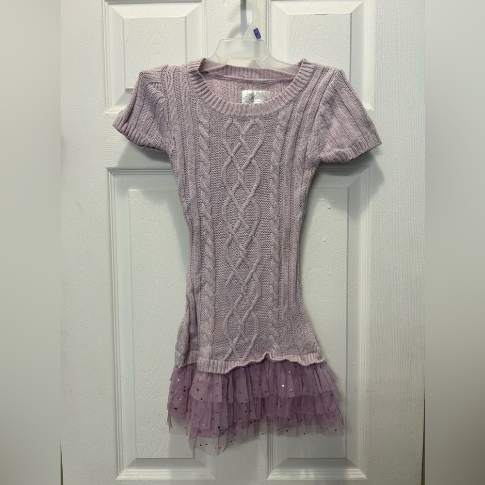 Justice‎ girls sweater dress/tunic